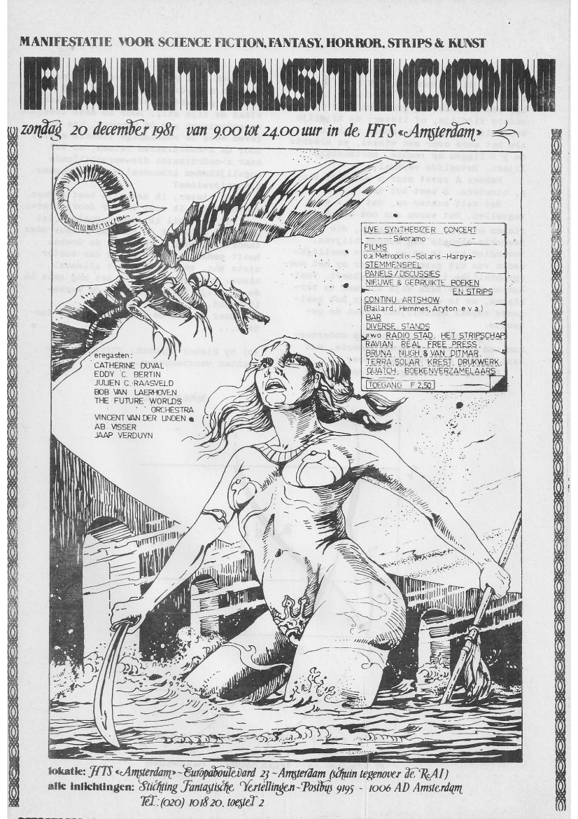 poster van de Fantasticon-I uit 1981